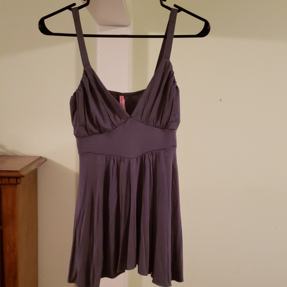 Dark gray top